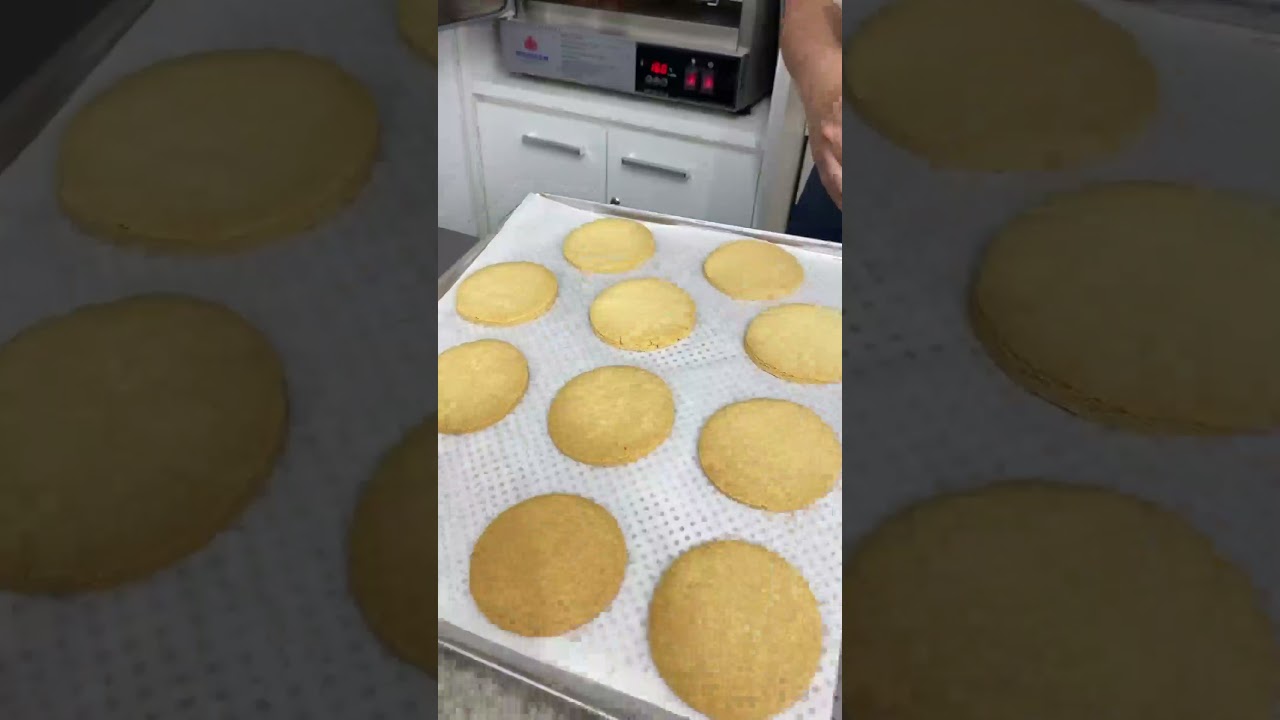 Alfajor com o forno PRP-004 Plus com a Chef. Malu.